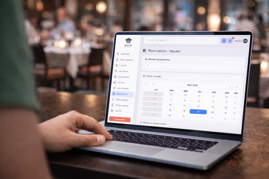 Interface Gusto Manager